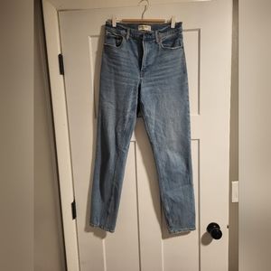 Abercrombie High Rise Mom Jeans